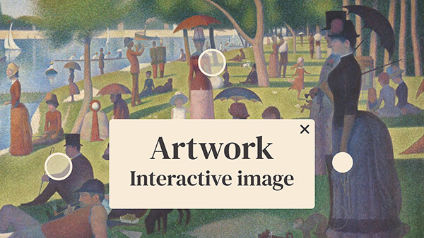Interactive Interactive artwork image template