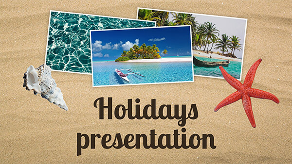 Holidays presentation