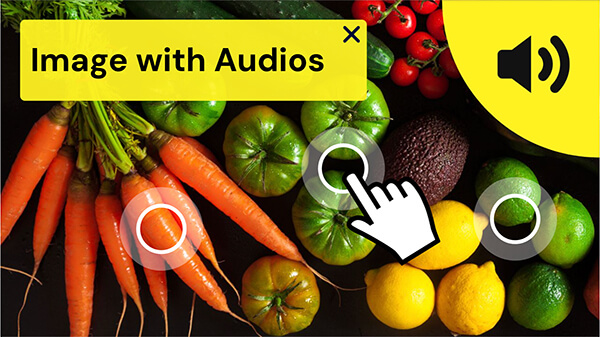 Image with audio