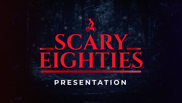 Scary eighties presentation