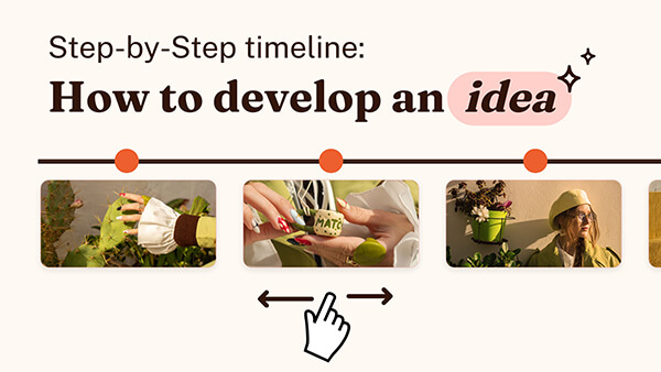 Step-by-step timeline: how to develop an idea