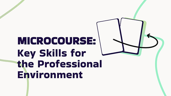 Microcourse: key skills for the professional environment