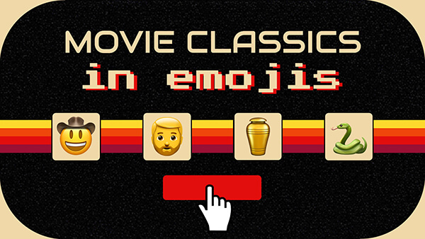 Movie classics in emojis