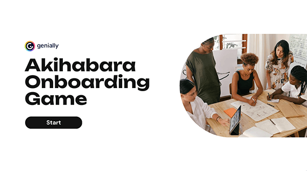 Akihabara onboarding game