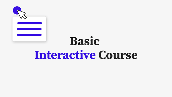 Basic interactive course