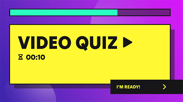 Video quiz