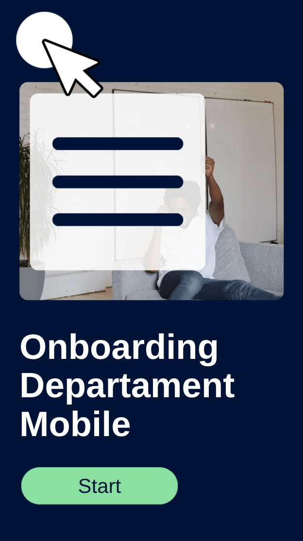 Onboarding department mobile